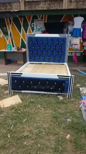 Blue Mocket Bed Available