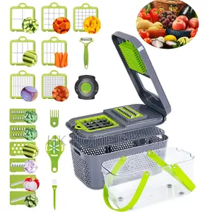16 Multifunctional Vegetables Slicer and Chopper Set