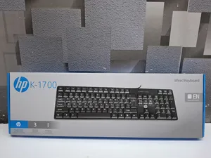 Hp K-1700 Wired Usb Keyboard – Full-size, Plug & Play