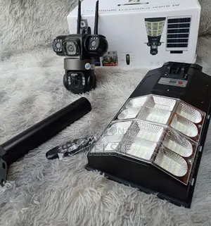 Aisolar Camera + Lighting 2-in-1 V380 CCTV Camera + Solar Streetlight