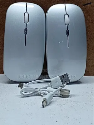 Wireless Bluetooth Recheageable Mouse Silver