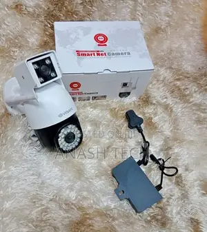Dual Lens Wifi Wireless Dome PTZ Camera With Night Vision and Audio