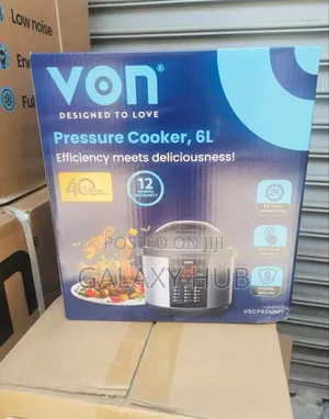 6 Litres Von Electric Pressure Cooker