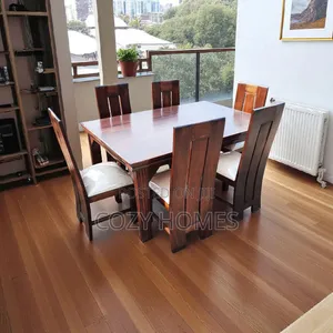 Dining Set a Grand 6 Seater Dining Set Ready Made.