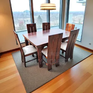 Dinng Table a Grand Wooden 6 Seater Dining Table Ready-Made