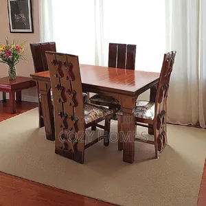Dining Set a Splendid Wooden 4 Seater Dining Set