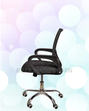 Space-Saving Chair Secretarial Mesh | Perfect for Home Office