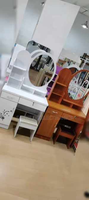 Dressing Table Executive Dressing Table - White Brown Options"