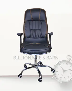 Premium Finish Leather Chair Office | Nairobi Delivery Guaranteed