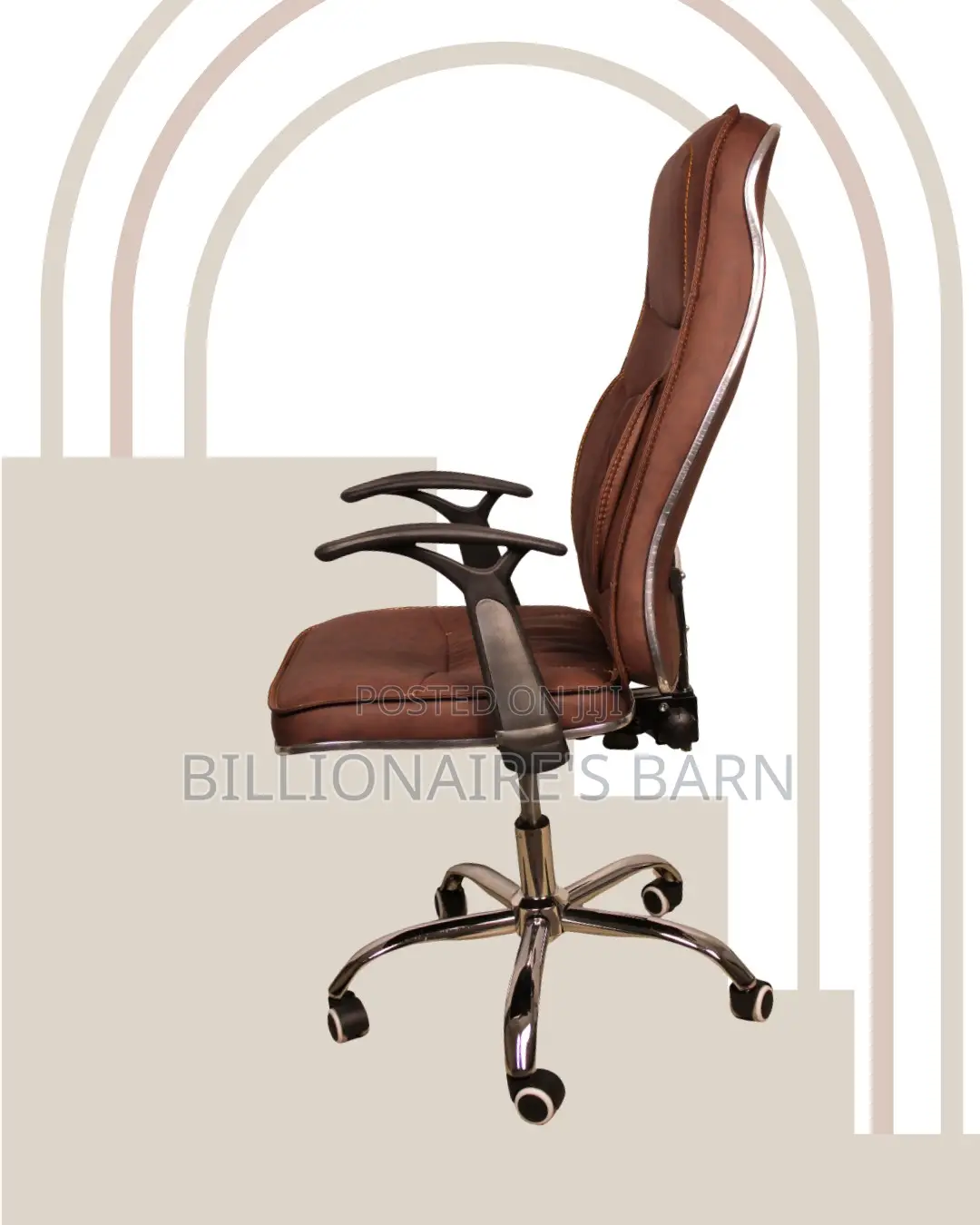 Modern Chair Leather Executive | Same-Day Delivery Available