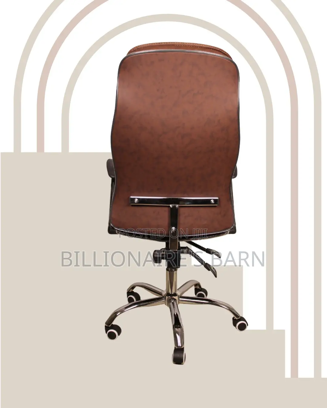 Modern Chair Leather Executive | Same-Day Delivery Available