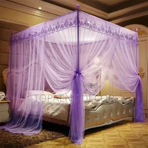 Mosquito Free Purple Kids Bed Mosquito Nets