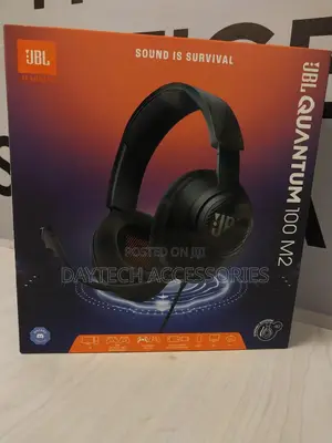 JBL Quantum 100 (M2) | Wired Gaming Headset With Detachable Mic