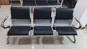 3 Seater Padded Office Lobby Bench