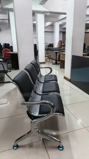 3 Seater Padded Office Lobby Bench