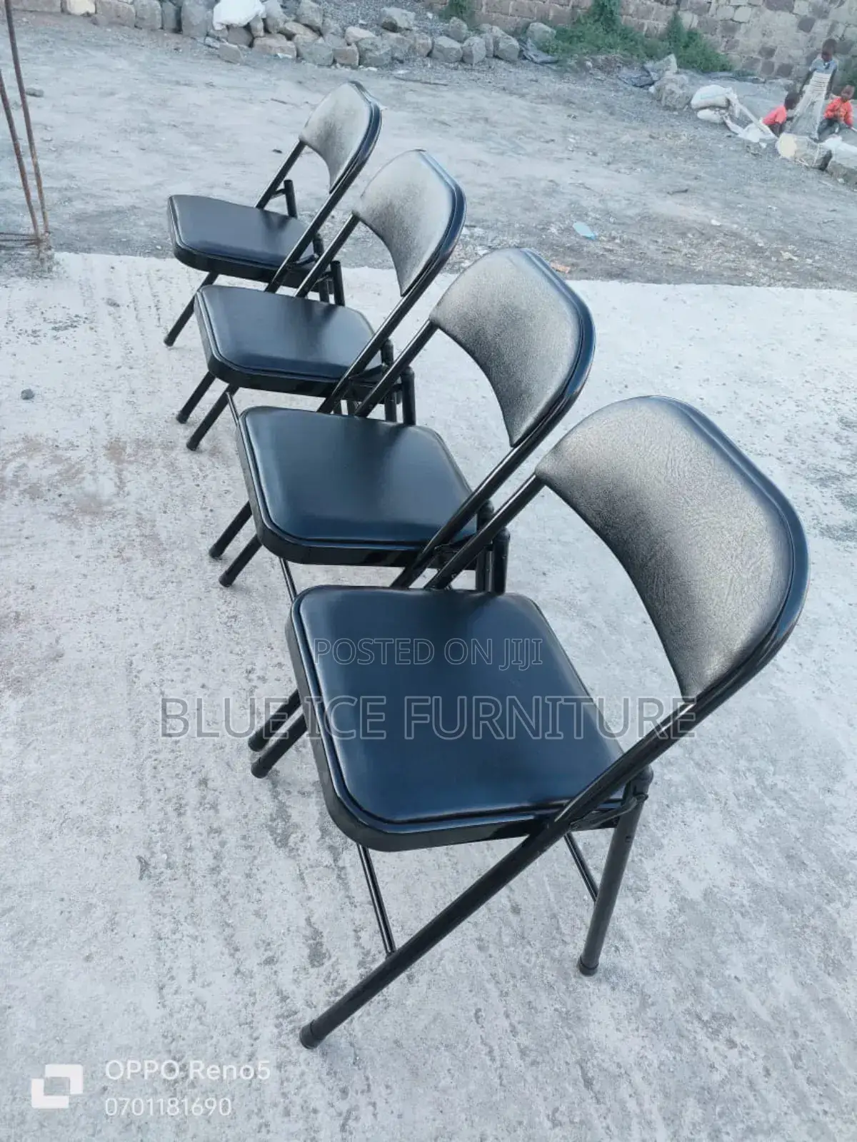 New Leather Foldable Chair