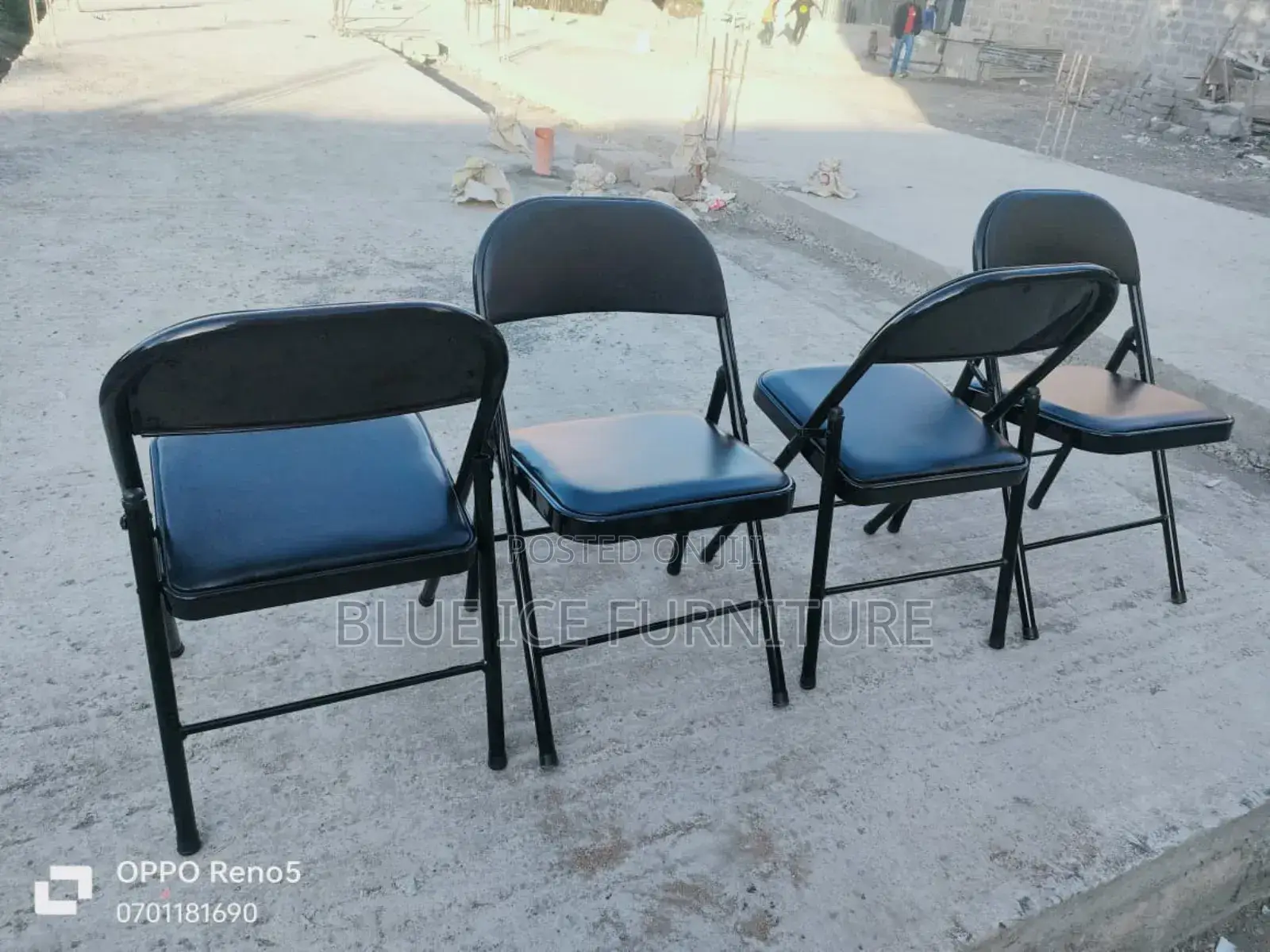 New Leather Foldable Chair