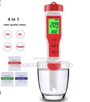 Digital Water Quality Tester 4 in 1 Ph,Tds,Ec,Temp