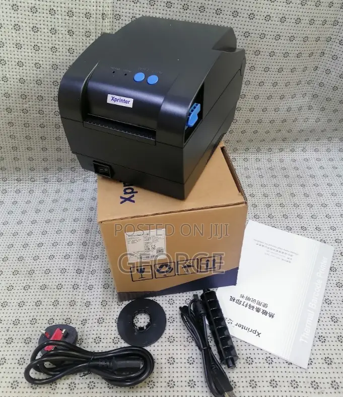 Barcode Label Stickers Printer Model Xb 330b