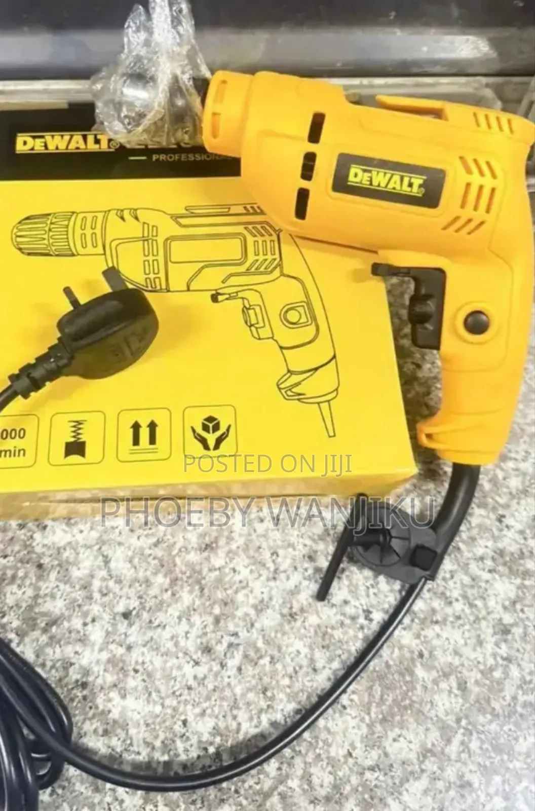 Small Dewalt Drill (Corded)