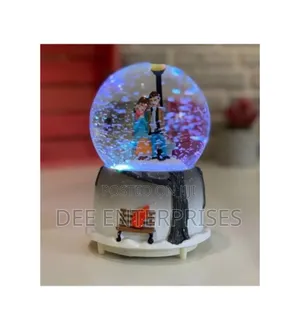 Snow Globe Music Box