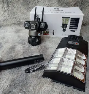Ai Human Tracking Ai Solar Camera 2 in 1 Solar Street Security Light
