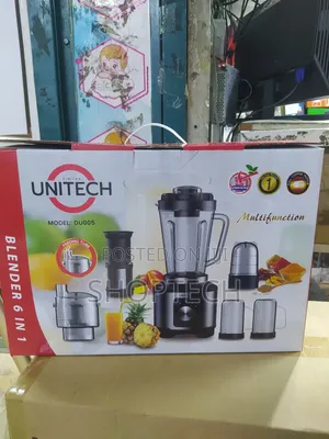 Unitech 6 In 1 Food Processor Blender