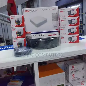 Nightvision 4 Hikvision Colorvu CCTV Cameras Full System Kit