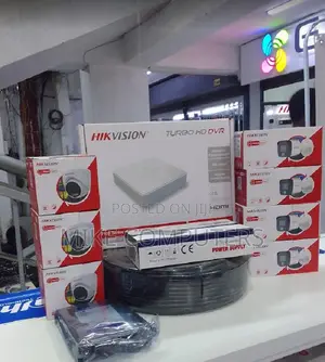 Colour Vu 4 Channel CCTV Complete Kit-Hikvision 1080p 2mp