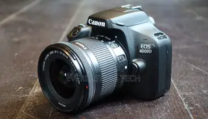 Canon Eos 4000d DSLR Camera and Ef-S 18-55 Mm F/3.5-5.6 Iii Lens
