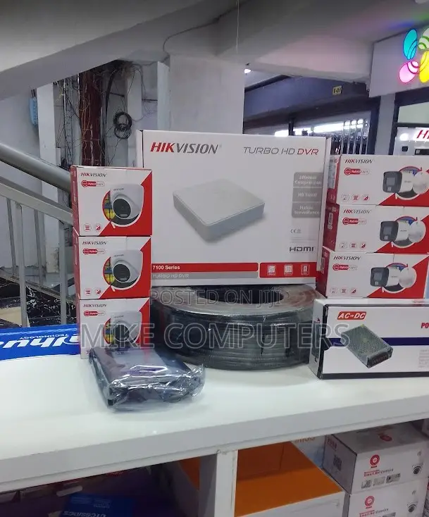 Hikvision 4channel 2mp Colorvu With Audio CCTV Kit