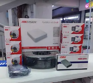 Hikvision CCTV 2mp Colorvu 4 CCTV Cameras Full Kit