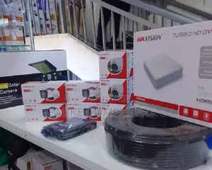 Hikvision 4 Hd 1080p 2mp Colorvu CCTV Camera Full Kit