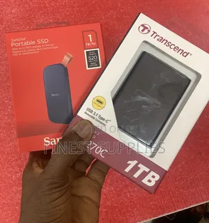 Transcend 1tb External Hard Disk HDD Available