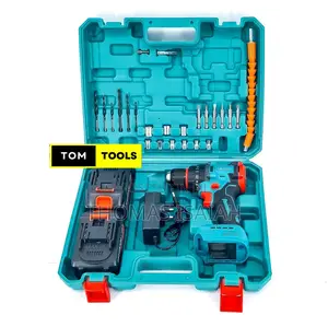 Meakida Df001g Powerful 198vmax Brushless Cordless Impact Drill Kit