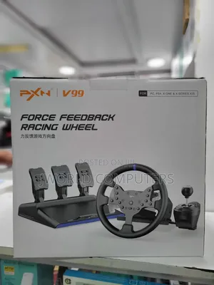 PXN V99 Gaming Driving Wheel With Pedals Shifter for Pc Ps4 Xbox