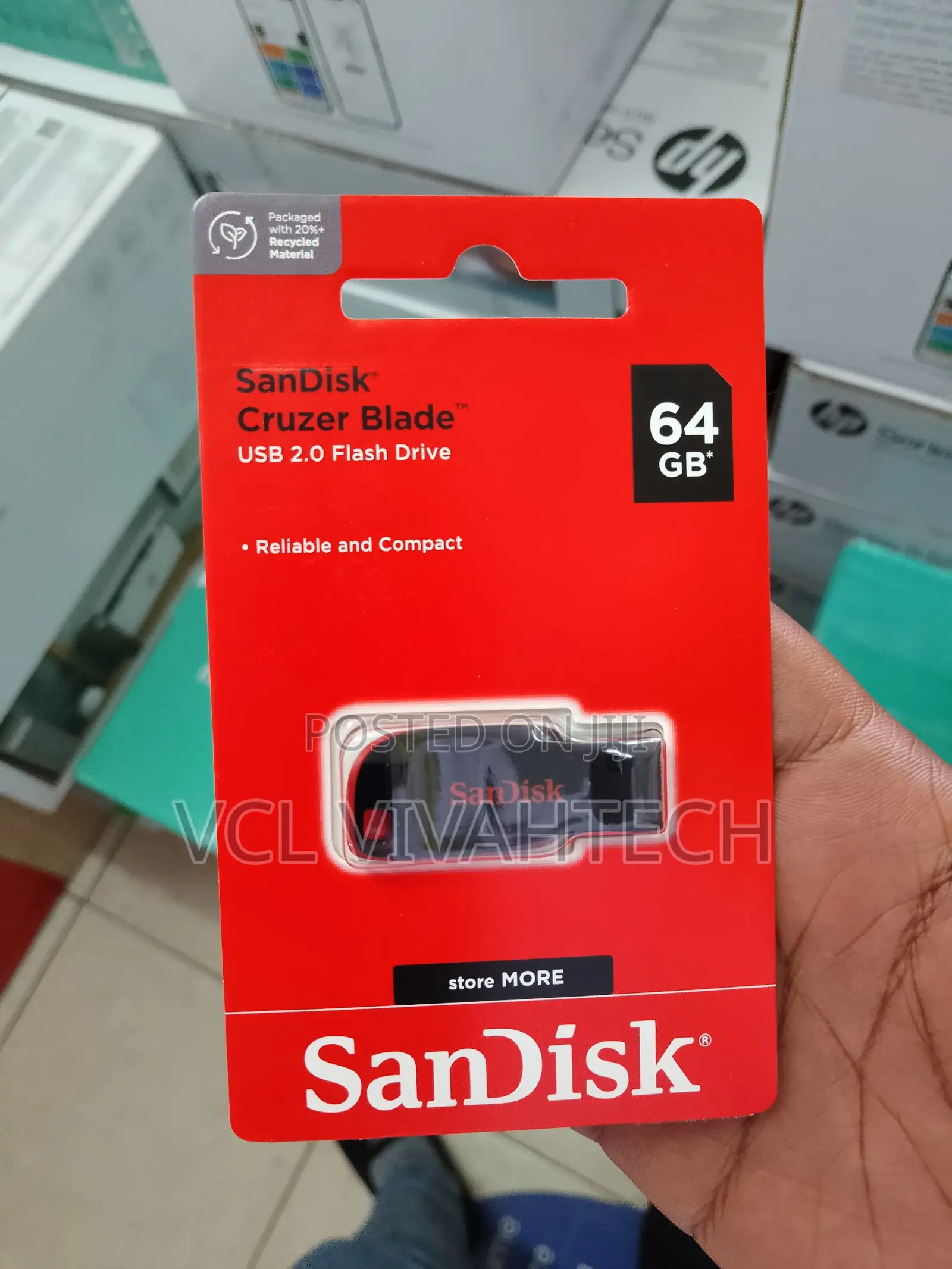 Sandisk Cruzer Blade 64gb Flash