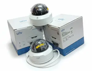 Black and White Uniview Dome CCTV Camera