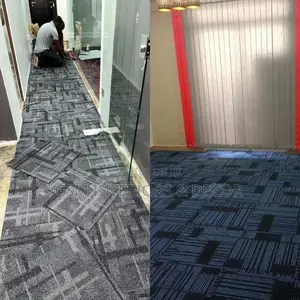 Grey Shade Carpet Tiles for Office Carpeting