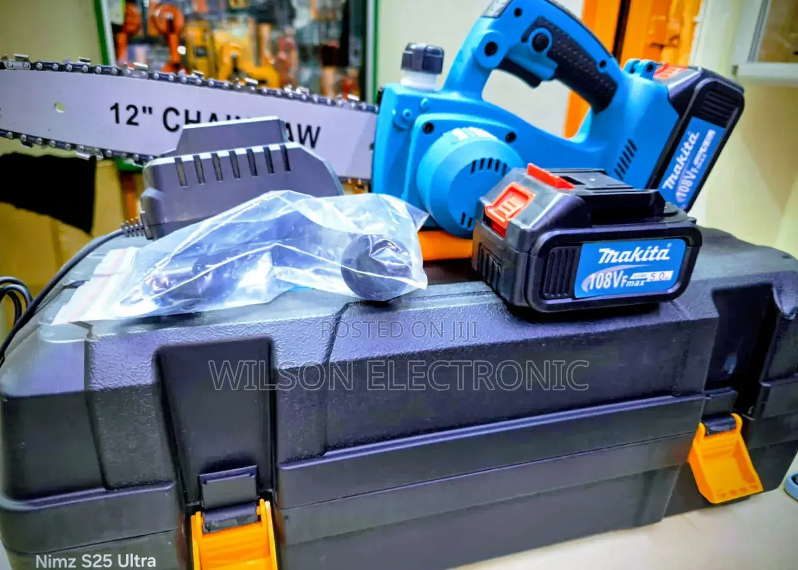 Makita Cordless Chainsaw 12 Inches. 108v