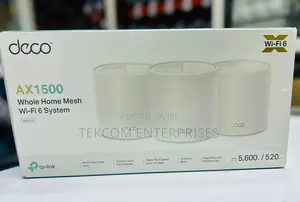 Tp-Link Deco X10 3-Pack Ax1500 Whole Home Mesh Wi-Fi 6 System