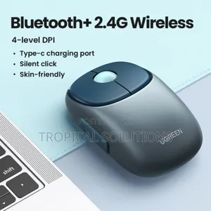 Ugreen Fun + Wireless and Bluetooth Rechargeable Mouse Mu102