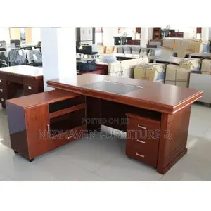 L-Shaped Executive Desk | Spacious Elegant Design