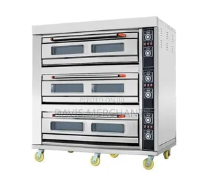 Commercial Electric Oven 3 Deck With 9 Trays