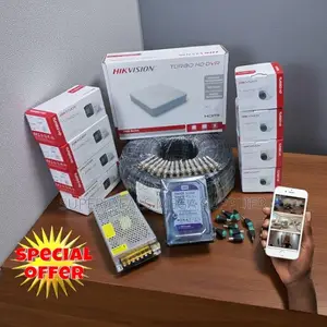 Hikvision 8 Camera Full Hd 1080p Motion Detection CCTV Kit System
