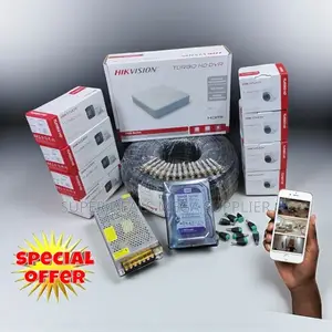 Hikvision 8 Channel 1080p Hd Security CCTV Camera Kit Package