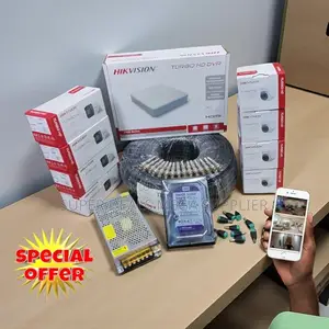 Hikvision 8 Channel Full Hd 1080p CCTV Security Camera Package