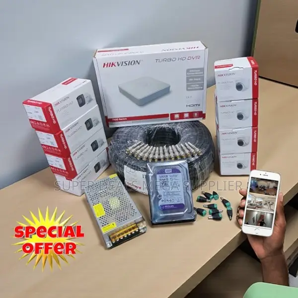 Hikvision 8 Channel Full Hd 1080p CCTV Security Camera Package