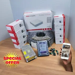 Hikvision 8 Camera 1080p Complete CCTV Surveillance Kit System