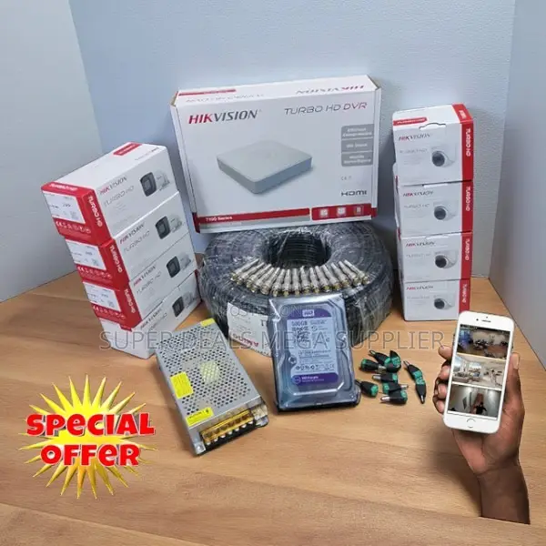 Hikvision 8 Camera 1080p Complete CCTV Surveillance Kit System